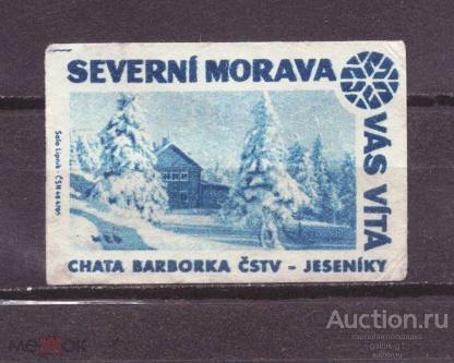 спичечные  этикетки   Чехословакия   1 шт.  с  коробка №  7291