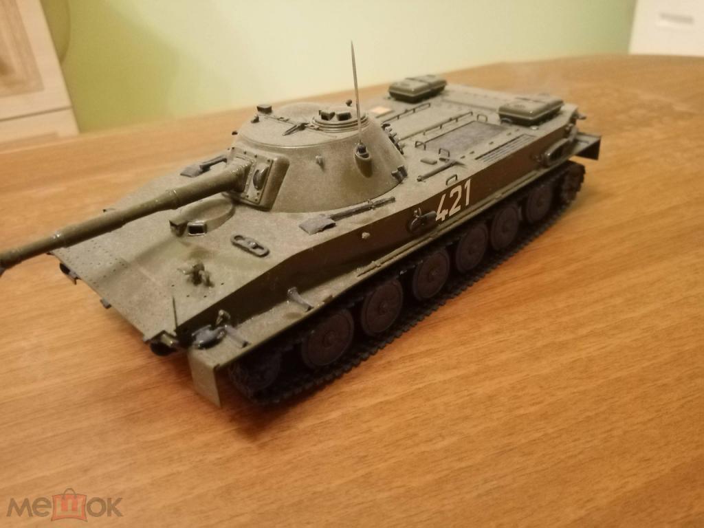 Модель танка Сборная  ПТ-76 1/35