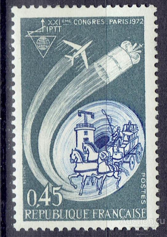 1972 Франция Mi 1801 чистая