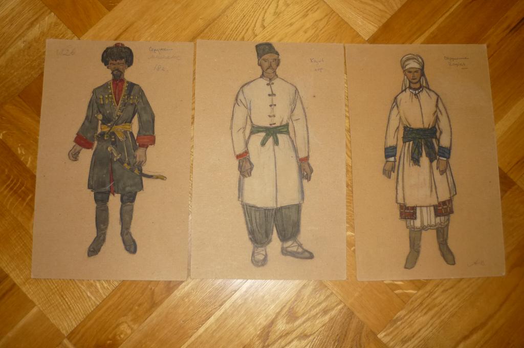 Васильев Александр Павлович, народный художник РСФСР, опера *Мазепа*, 1966 г.
