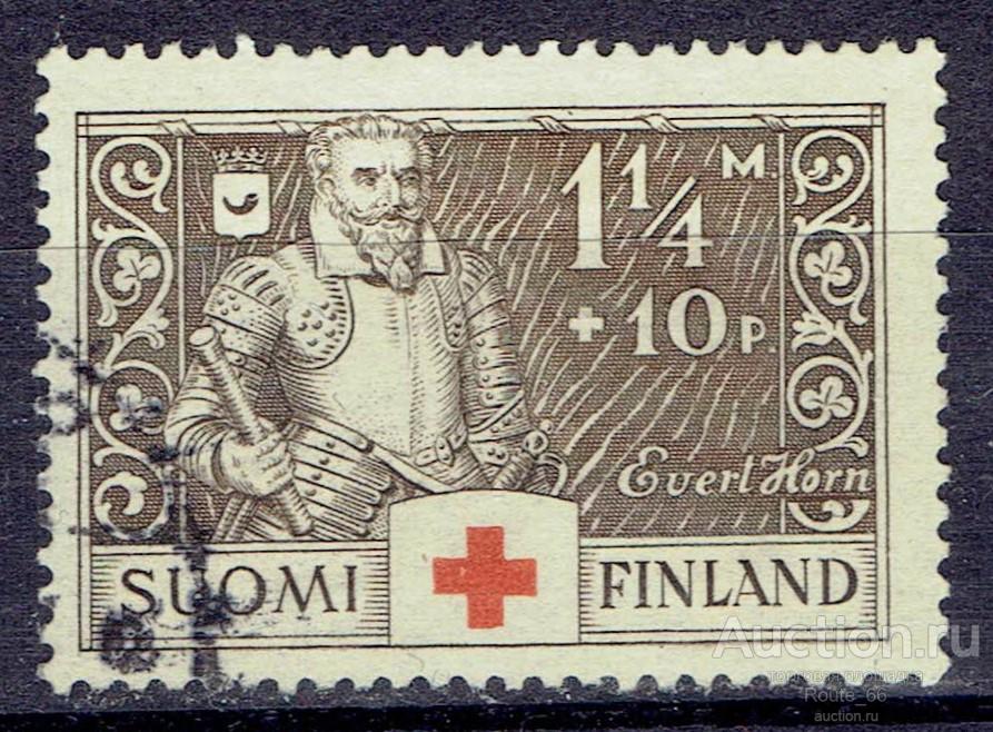 1934 Финляндия Mих 184 гаш