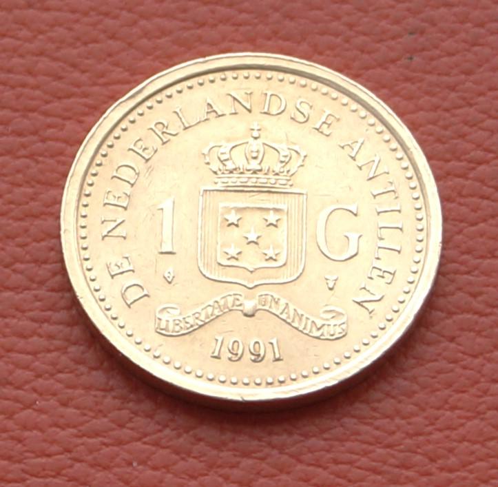 Нидерландские Антилы 1 гульден 1991