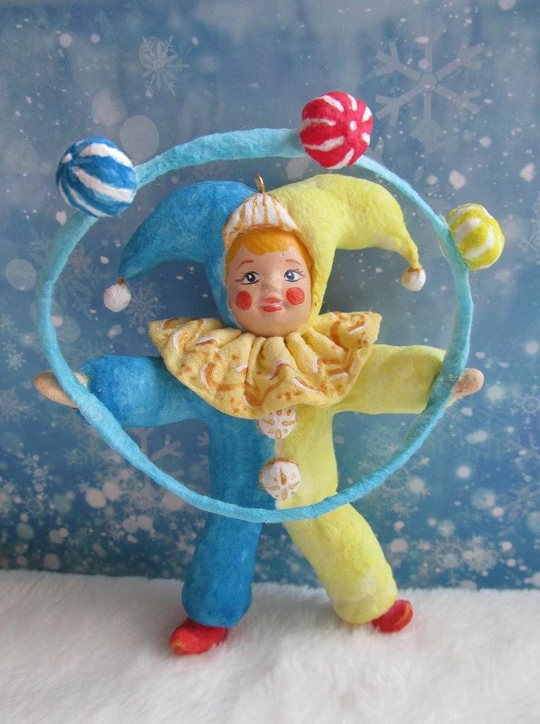 Игрушка Ватная Арлекино Новая