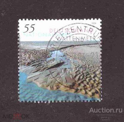 Германия   гашеная   2004  год   национальный  парк       №  4688