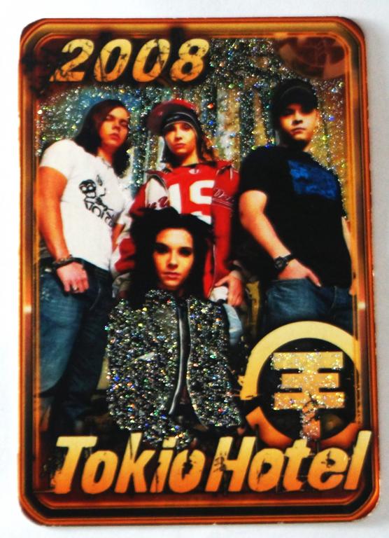 Календарь. Tokio Hotel («Токийский отель») — немецкая поп-рок группа. 2008 г. (к-35)