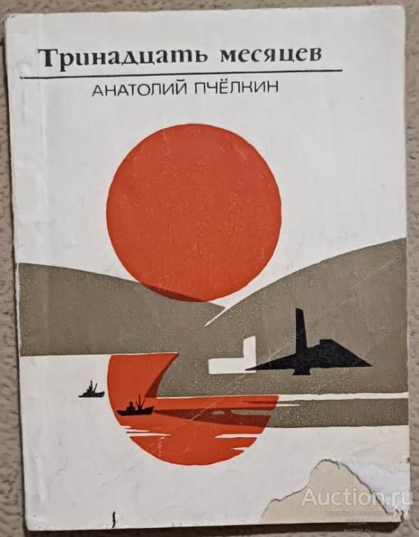 Анатолий Пчёлкин Тринадцать месяцев 1972 г. Молодая гвардия Москва малый формат