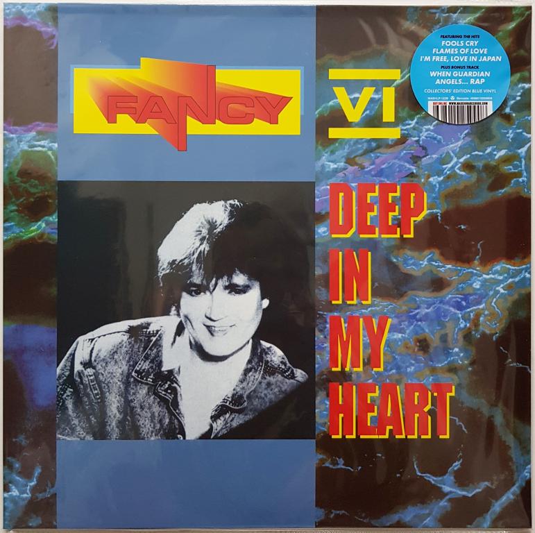 Fancy "Six: Deep In My Heart" 1991/2022 Lp Limited Blue Vinyl NEW!