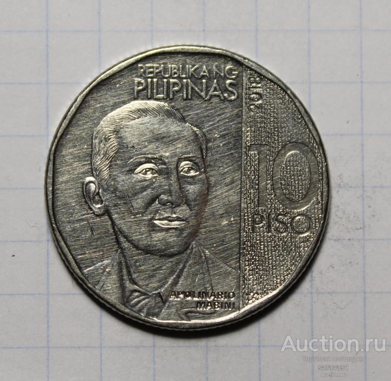 Филиппины 10 песо 2018 км#303 UNC.