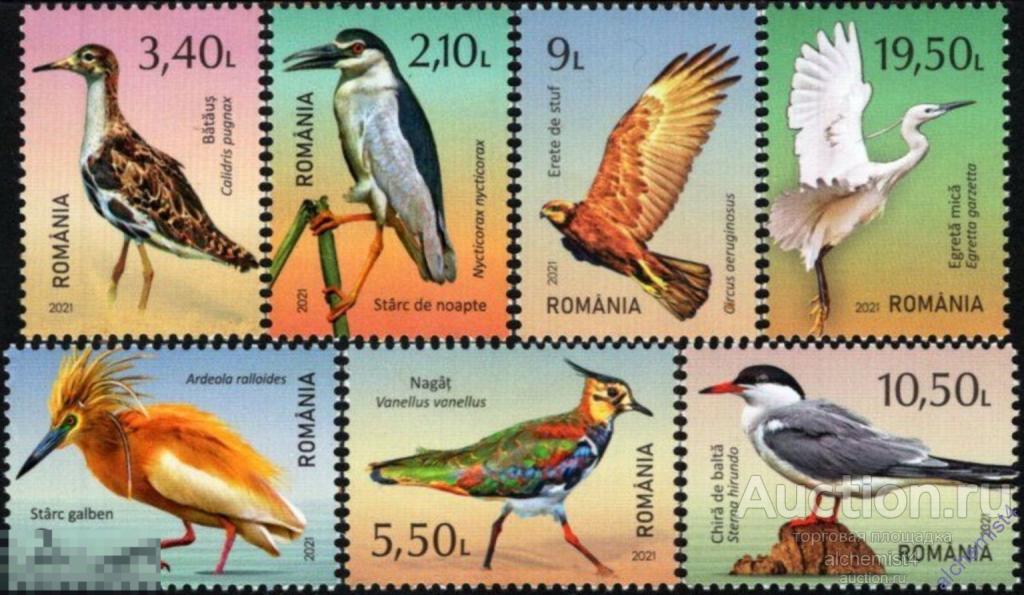 Румыния 2021 ** птицы, Delta of Moldova 