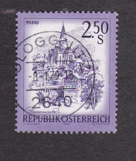 Австрия 1974 Стандарт Замок (8804)