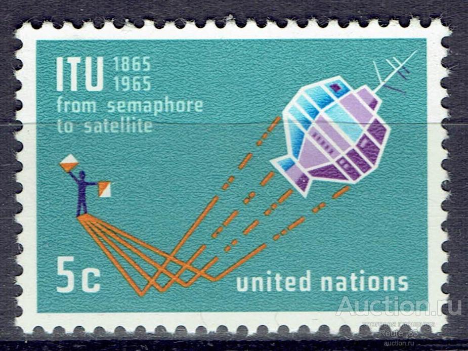 1965 ООН Нью-Йорк Mi 152 чистая