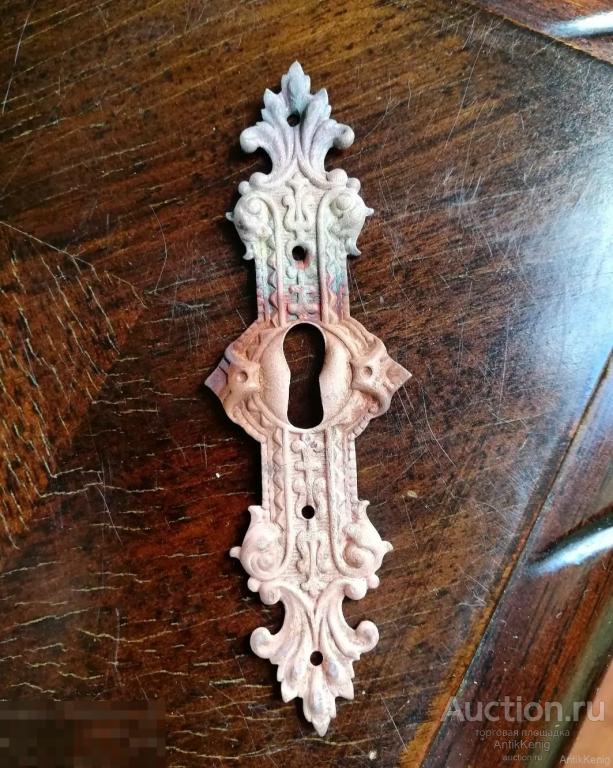 Мебельная накладка фурнитура Бронза Начало 20 века Германия 