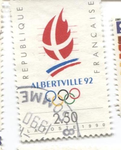 1990 Франция Олимпийские игры в Альбервиле.гаш