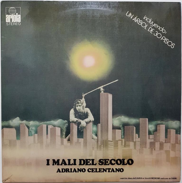 Adriano Celentano "I Mali Del Secolo" 1973 Lp