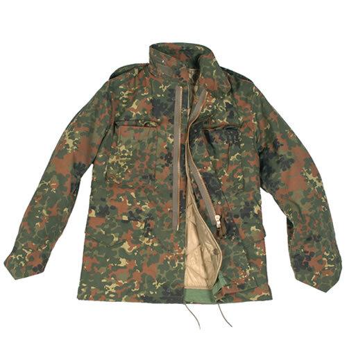 Куртка MIL-TEC® Jacket U.S. M65 imp. with insert Flecktarn