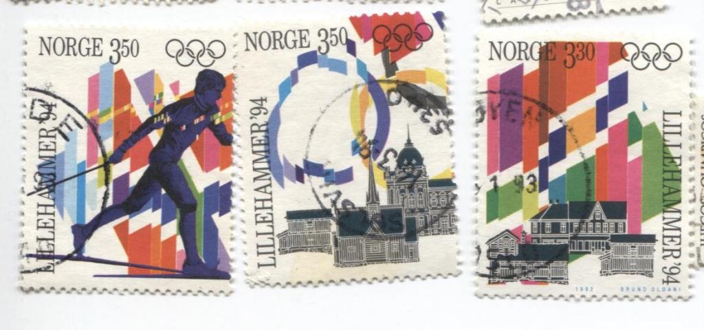 1994 Норвегия.Олимпийские игры в Лилиенхаммере 3м.гаш