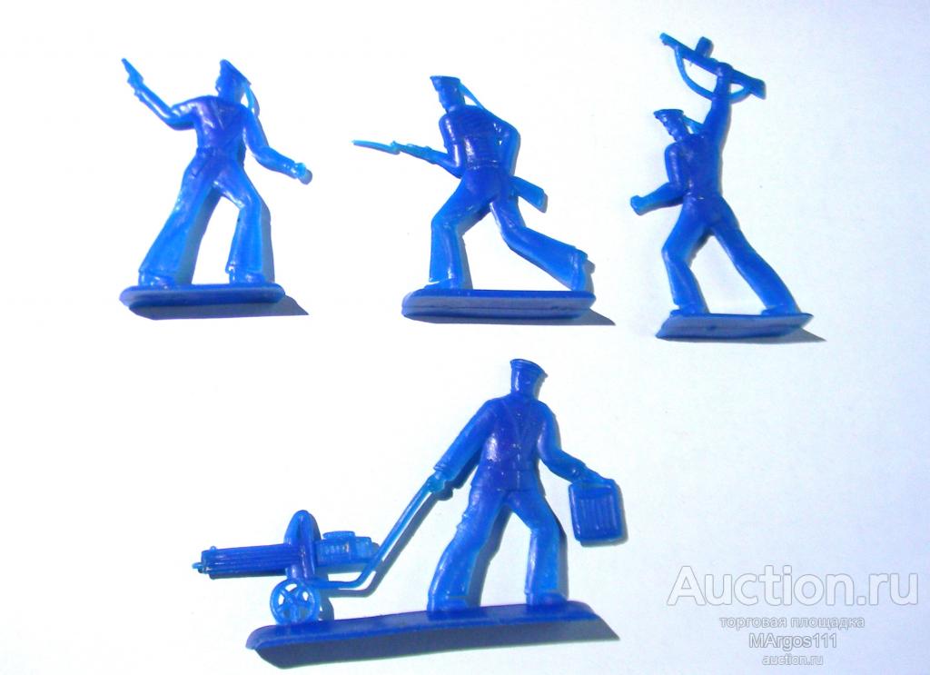 Солдатики СССР. Моряки ВОВ ЛПО Игрушка пластик