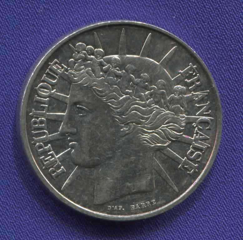 Франция 100 франков 1988 UNC