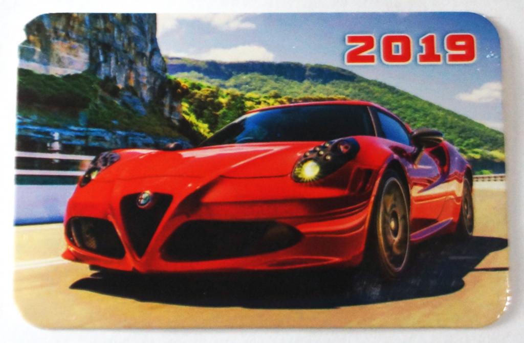 Календарь. Автомобили. 2019 г. ( к-35)