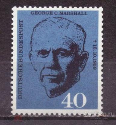 Западная  Германия     ФРГ   чистая      персоналии    №  4142