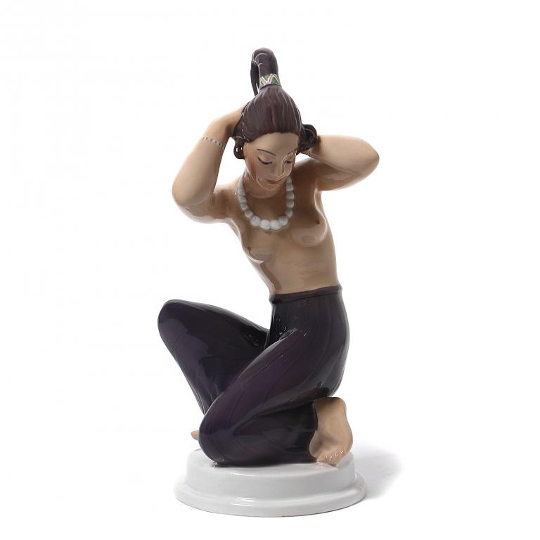 Фарфоровая фигура "Утро". Dahl-Jensen.