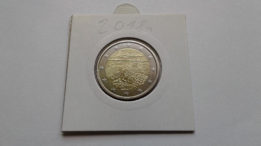 Финляндия. 2 евро 2018 г. Национальные ландшафты. Коли.