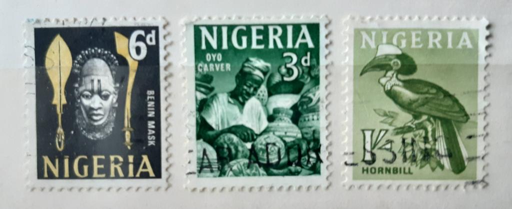 Нигерия 1961. Люди. Маски. Народные промыслы. Used**