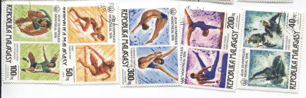 1976 Малагасийская респ.Олимпийские игры в  Монреале 5м.гаш