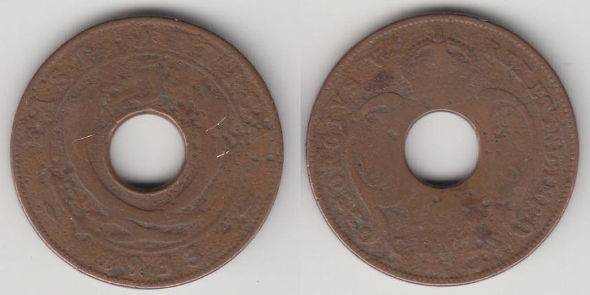 Британская Восточная Африка 5 центов 1933 _2