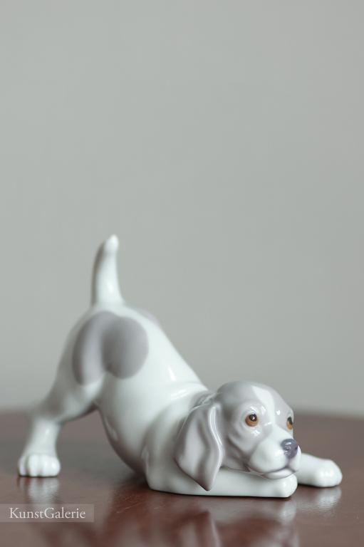 Игривый щенок фарфоровая статуэтка Lladro 9135