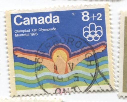 1976 Канада Олимпийские игры в Монреале 1м Плавание.гаш