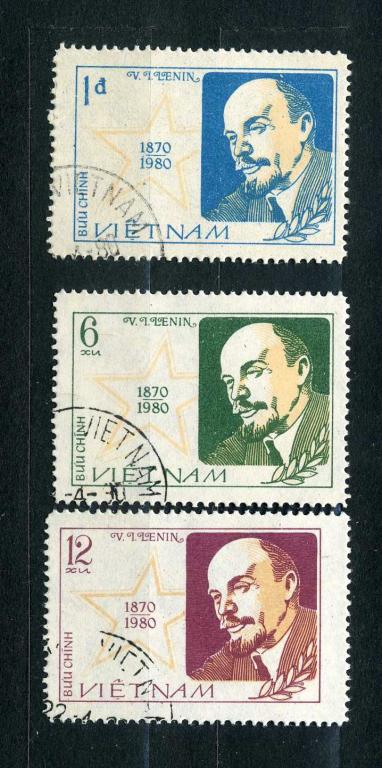 Вьетнам. Ленин. 110 лет со дня рождения Ленина. Серия. 1980. гаш