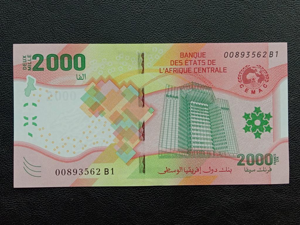 Центральная Африка 2000 франков 2020г.( 2022г.)  аUNC  Р.702