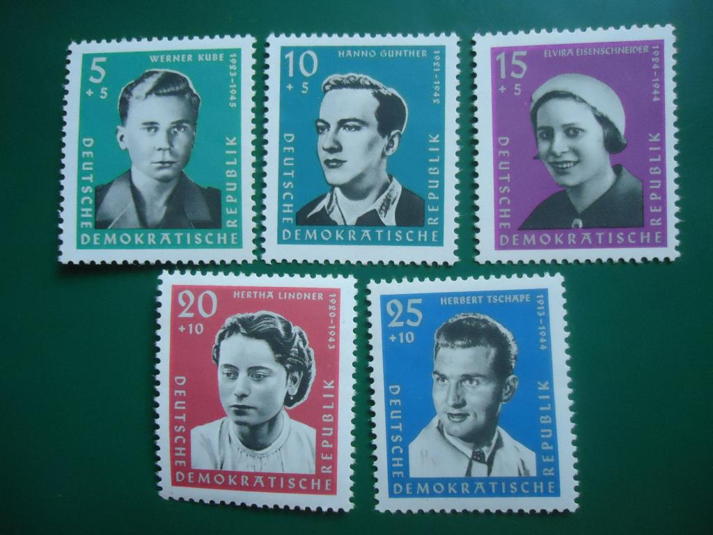 1961 г.  Германия  ГДР  MNH.