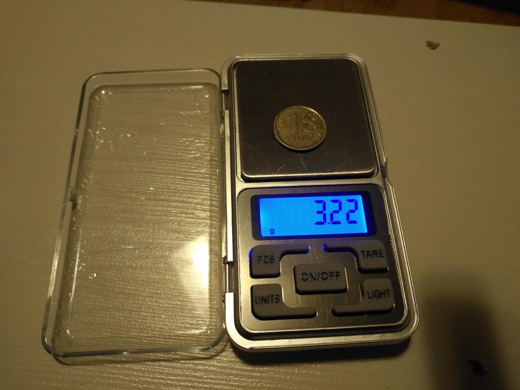 Карманные цифровые весы  1 К х 0.01g 200g
