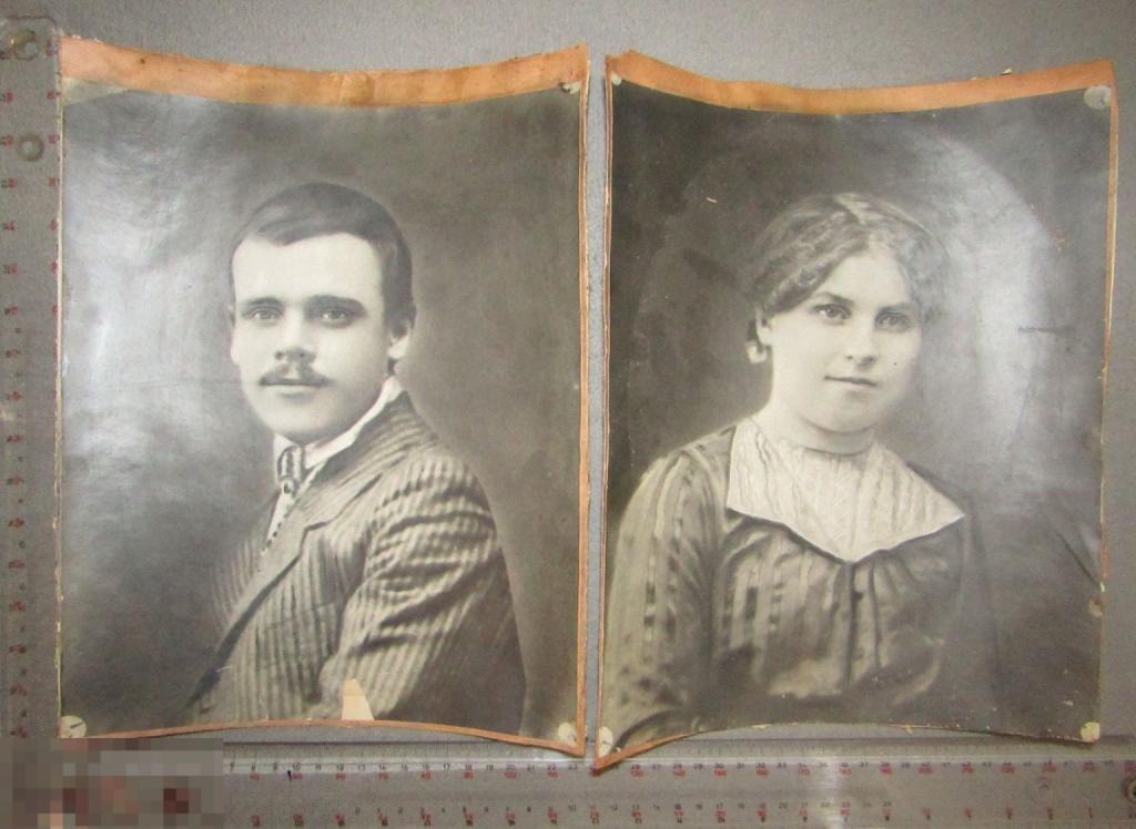 Старинные большие семейные фотографии Портрет!Одним лотом! 