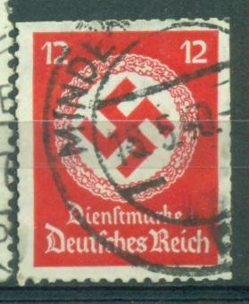 Германия 1941 г.  служебная гашеная