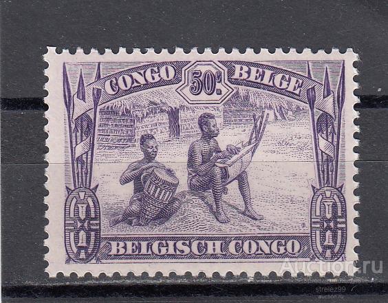 BELGISCH CONGO БЕЛЬГИЙСКОЕ КОНГО  Аборигены № 135  1931  Сост** MNH
