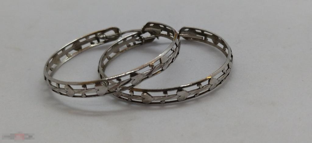 СЕРЬГИ. СЕРЕБРО 925 проба. 3,5см 