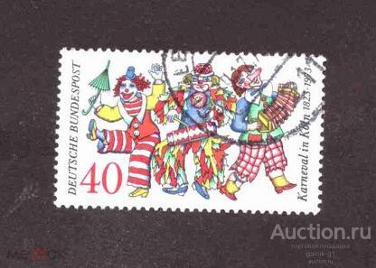 Западная  Германия     ФРГ   гашеная         №   3063