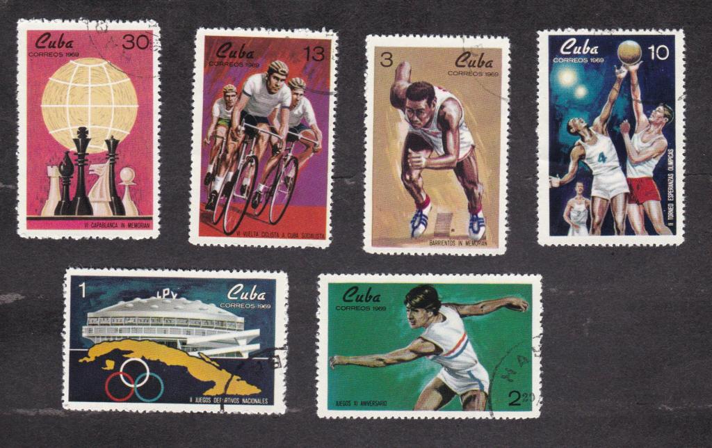 Куба 1969 Спорт (8936)