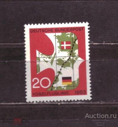 Западная  Германия     ФРГ   чистая          №  5144