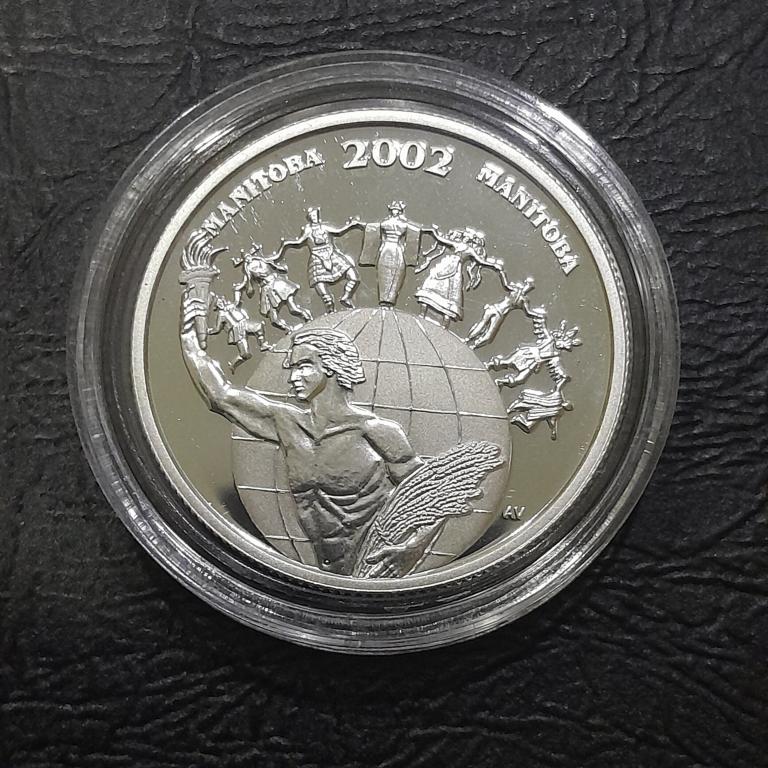 50 ЦЕНТОВ 2002 ГОД КАНАДА.