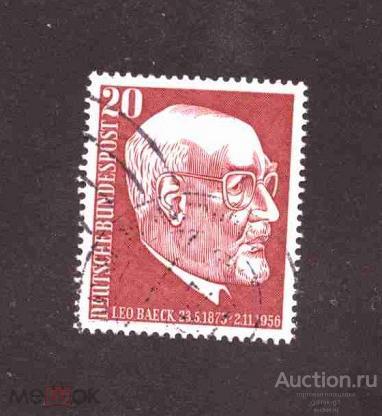 Западная  Германия     ФРГ   гашеная         №   6878