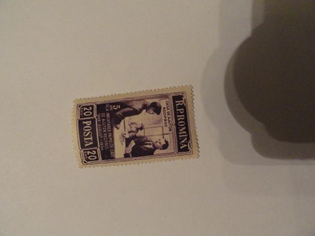 Марка Румынии 20 бан MNH люкс