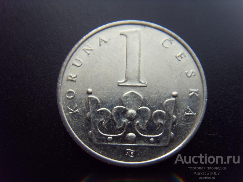 Чехия 1 крона 1995 г.