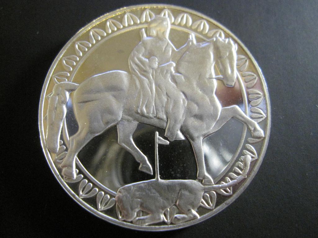 БОЛГАРИЯ 50 лева 1981 1300 лет Болгарии СЕРЕБРО PROOF!