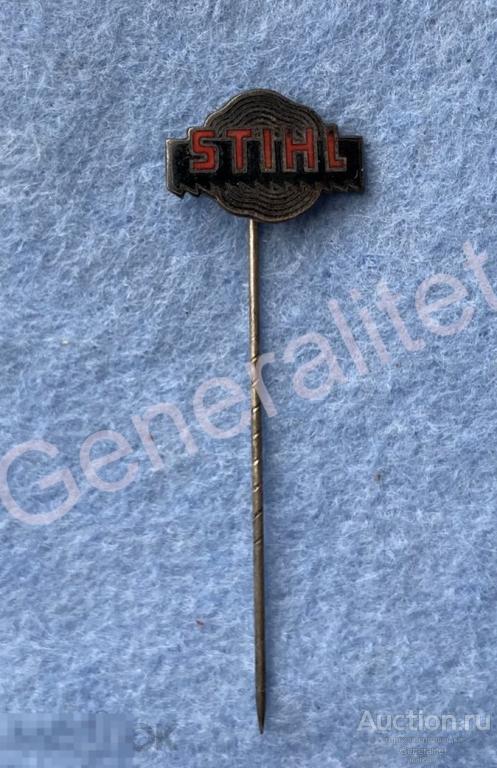 Значок Знак Badge Лого Stihl Немецкая компания Инструменты Техника Пила Деревообработка 