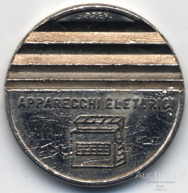 Жетон Италия Apparecchi Elettrici 002