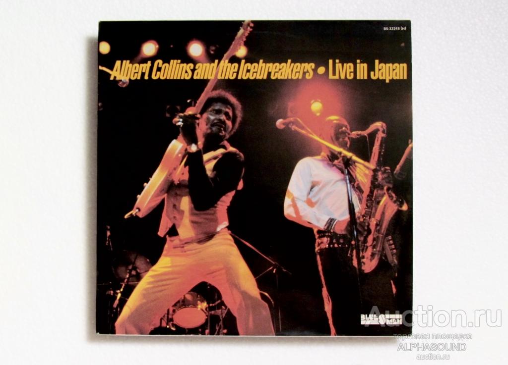 ALBERT COLLINS & THE ICEBREAKERS - Live In Japan  1984  Spain